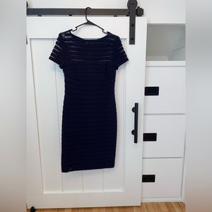 Adrianna Papell | Navy Blue Dress - Size 8